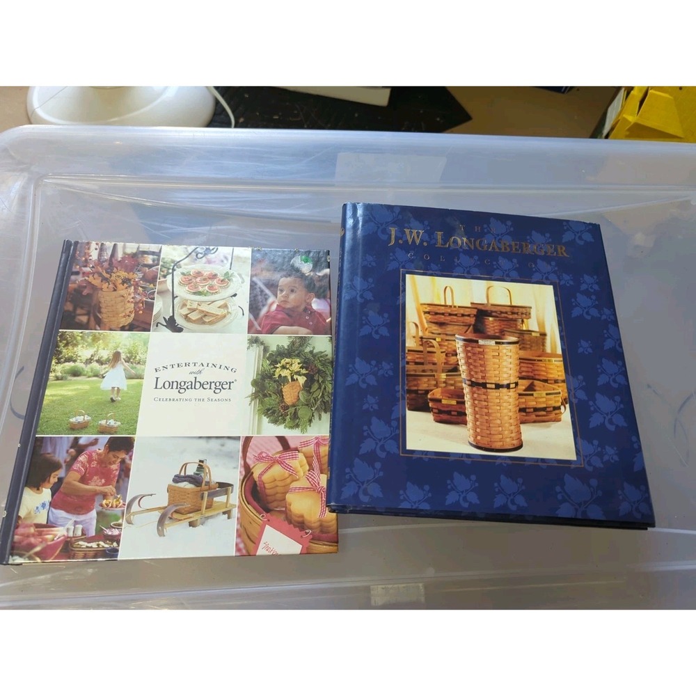 Vintage The J.W. LONGABERGER Collection & Entertaining With Longaberger